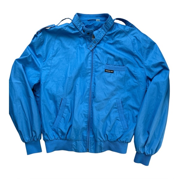 Vintage 80 90s Members Only Jacket Light Blue size 40 - Picture 1 of 9